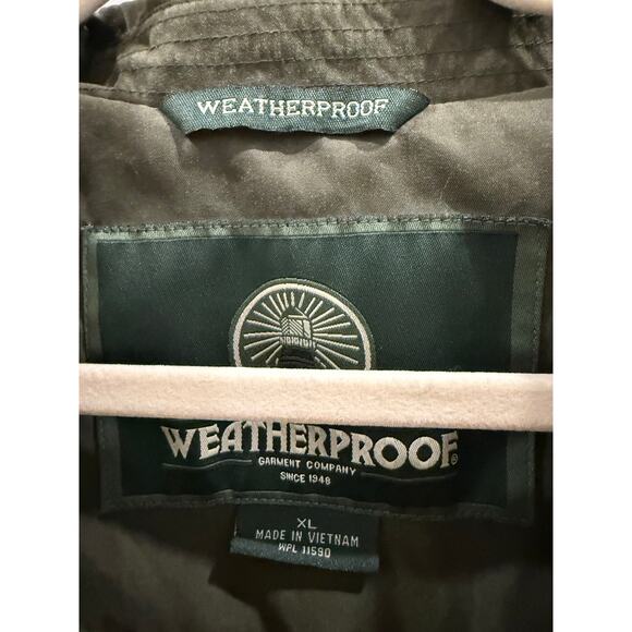 Weatherproof Garment Co XL Jacket Pacific Grove Golf Links Green - Picture 4 of 6